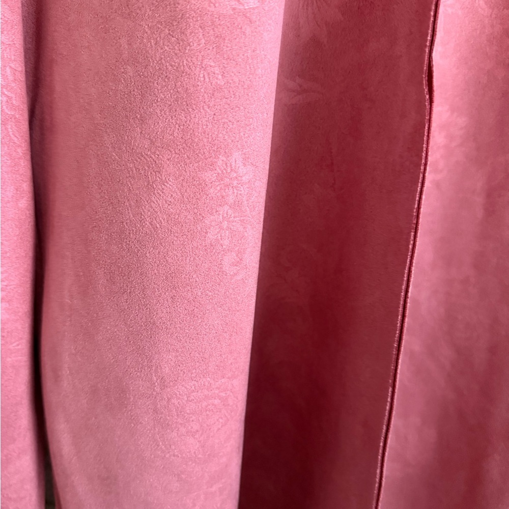 Tahari Pink Trench Coat - Picture 2 of 10